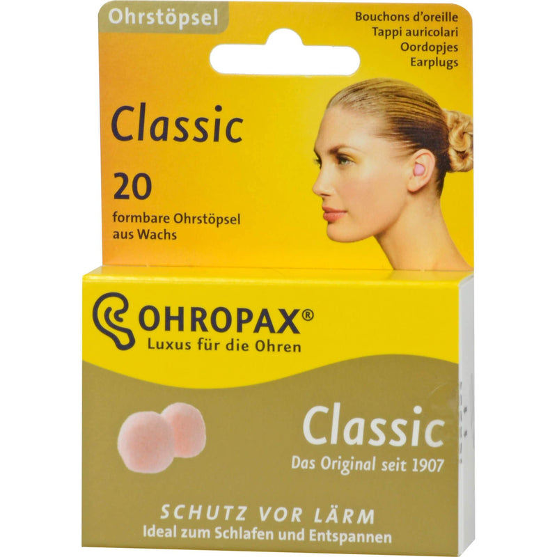OHROPAX wax, classic earplugs, 20 pieces - NewNest Australia