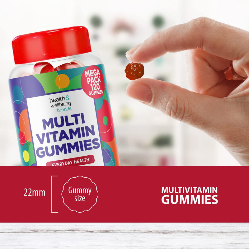 Chewable Multivitamin Gummies with 11 Vital Vitamins & Minerals - Vitamin D, Zinc, Vitamin C + B - Health + Immune Support - Raspberry Flavour Adult Gummy - 4 Months Supply by Club Vits 120 Count (Pack of 4) - NewNest Australia