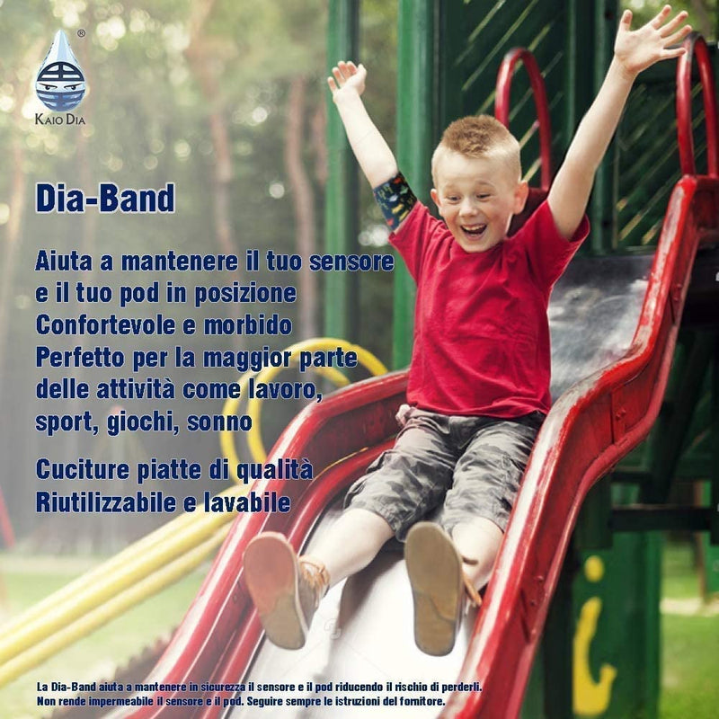 Slide Band Children, Glucose Sensor Protection Bracelet Freestyle Libre, Medtronic, Dexcom Or Omnipod - Comfortable Reusable Diabetic Tape (Junior.Xs (17-19 Cm)) - NewNest Australia