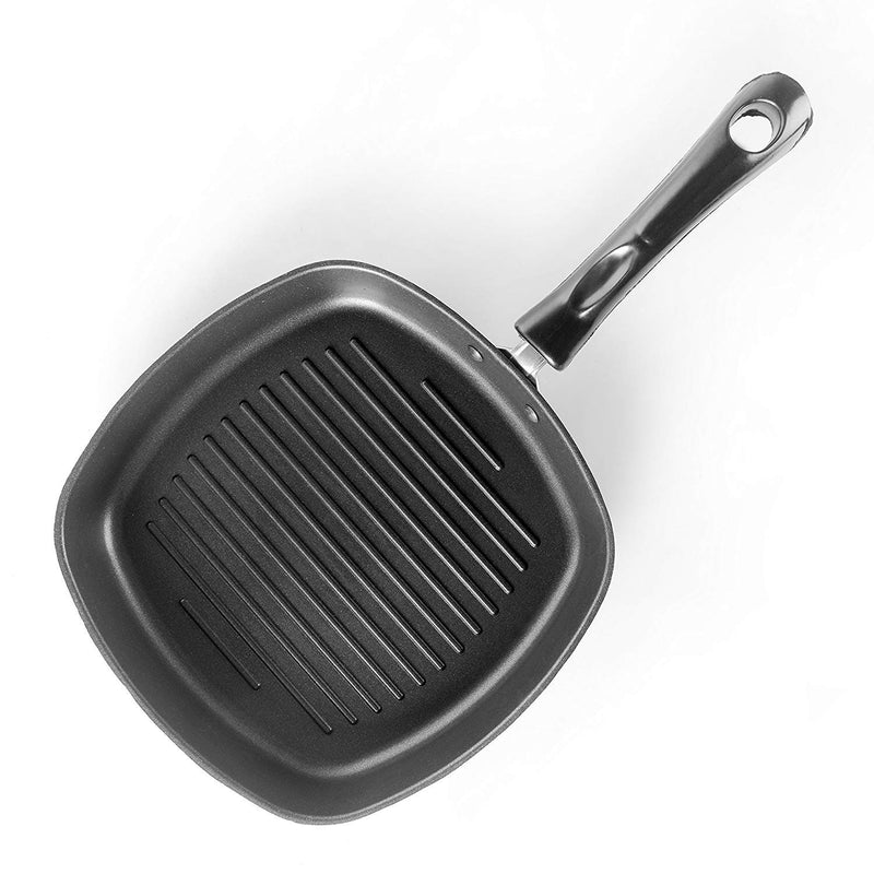 Non-Stick Aluminium Grill Pan,Non-Stick Aluminium Pan with Removable Handle for Steak grilled Vegetables,Valentine Day Gifts - NewNest Australia