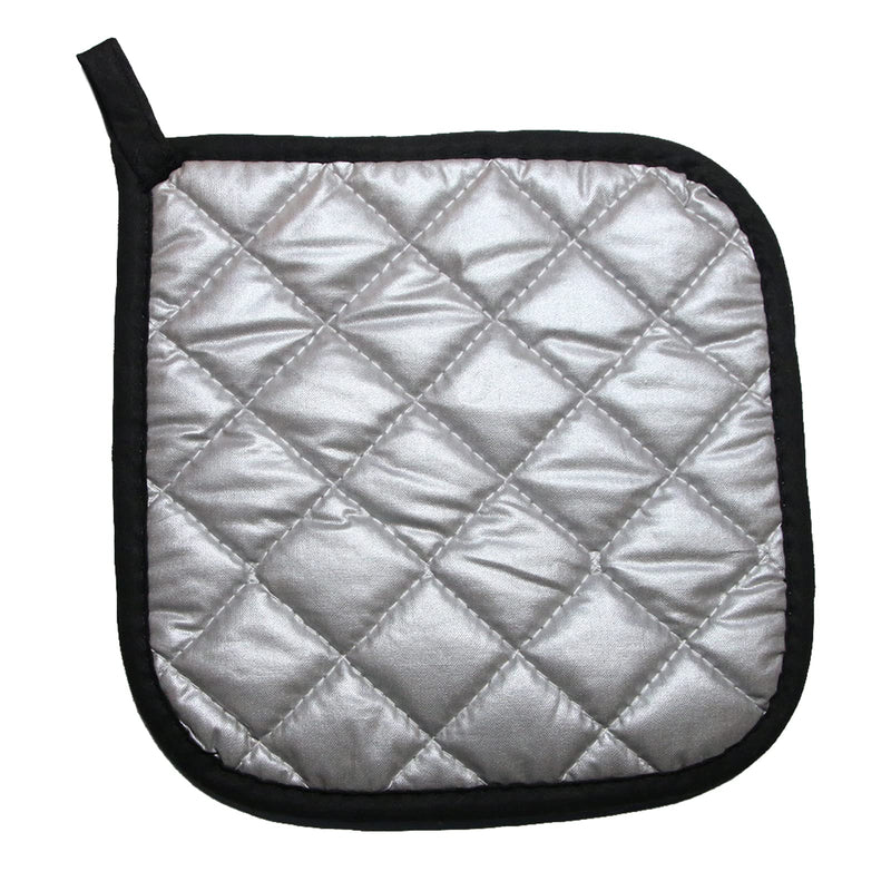 5 PCS Pot Holders for Kitchen, Cotton Potholers with Great Heat Resistance, Hot Pads, Trivets for Cooking and Baking Black Potholders 5 - NewNest Australia