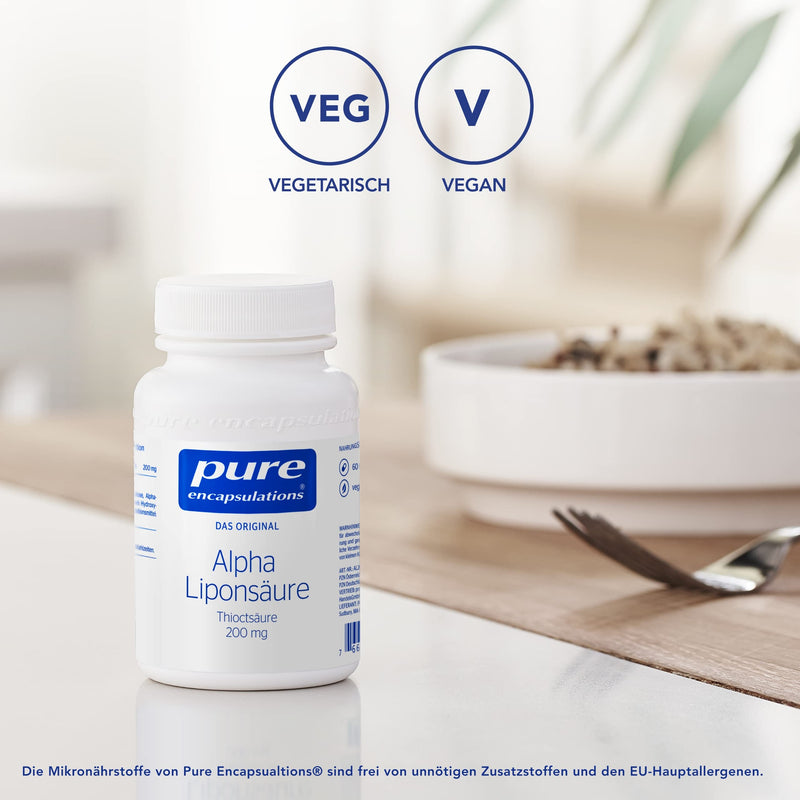 Pure Encapsulations - Alpha Lipoic Acid - 60 capsules - NewNest Australia