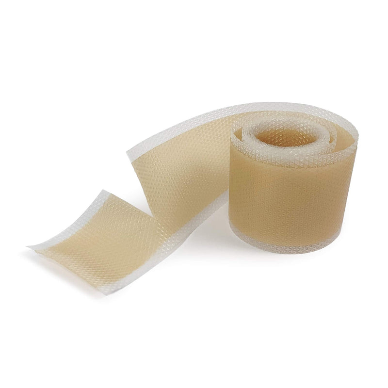 Medpride Easy-Tear Silicone Gel Tape Roll-1.5 Inch x 1.6 Yards- Medical Grade Wound Dressing, Sticky Bandage, Water + Shower-proof- Latex-Free, Adhesive, Soft + Flexible, Pain-Free Removal + Switching - NewNest Australia