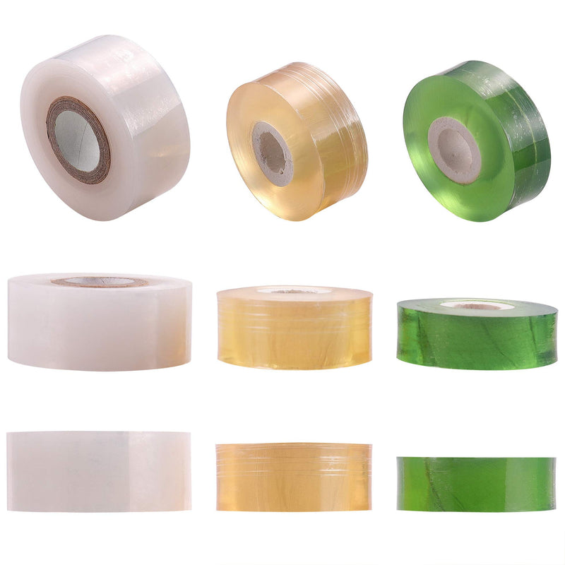 NAYE Grafting Tape for Fruit Trees,3 Pcs Stretchable Floristry Film,3 Color with Various Elasticity,Plants Repair Budding Tape - NewNest Australia