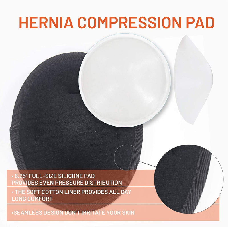Plus Size Umbilical Hernia Support Belt I Pain and Discomfort Relief from Umbilical, Navel, Ventral and Incisional Hernias I Hernia Binder for Big Men and Large Women I L/XL Large/X-Large (Pack of 1) - NewNest Australia