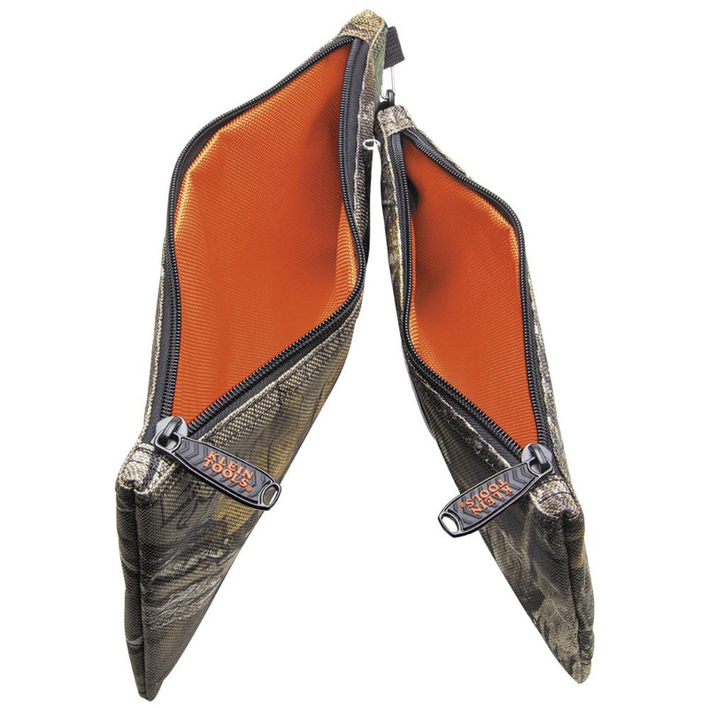 Zipper Bags, Camo Bags are 12.5 and 10-Inch, 1680d Ballistic Weave Camouflage 2-Piece Klein Tools 55560 - NewNest Australia