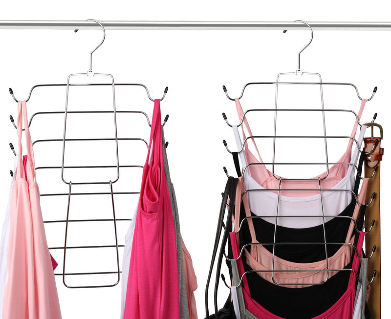 NewNest Australia - Magicool Cami Hanger Space Saving Hangers Closet Organizer for Tank Top, Cami, Bra, Pajamas, Strappy Dress,Bathing Suit 