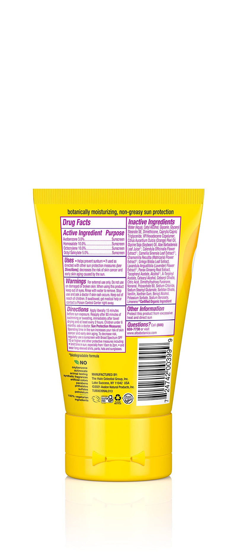 Alba Botanica Spf#45 Sunscreen Kids 4oz Tube - NewNest Australia