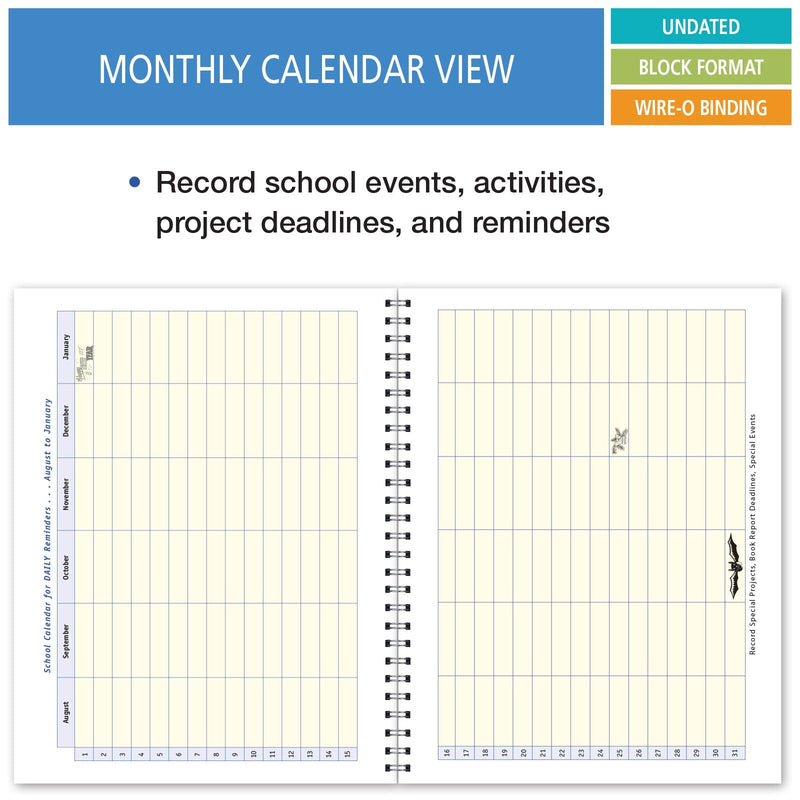 Undated Student Assignment Book (S40) - NewNest Australia