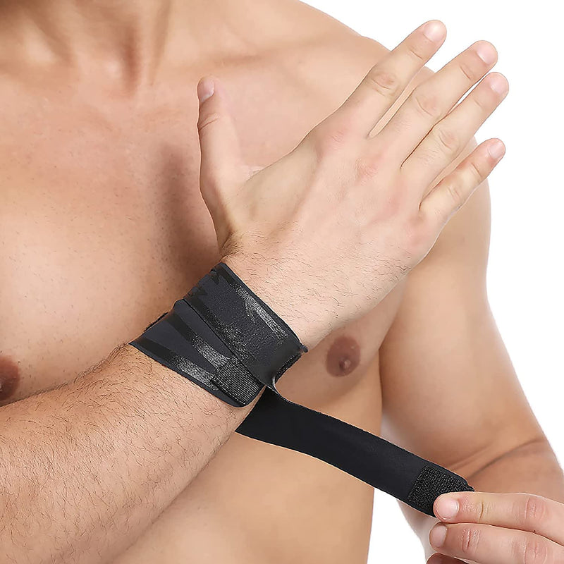 Milec Wrist Brace for Carpal Tunnel, Adjustable Ultra Thin Compression Wrist Wraps Wrist Support for Tendonitis and Arthritis Wrist Straps Pain Relief for Men Women, Working Out, Weightlifting - Black - NewNest Australia