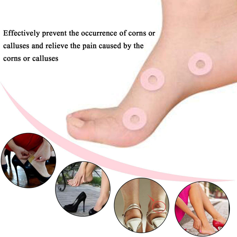 3 Pack X 15pcs Callus Cushions Corn Pads Large Round Size Toe Pads Soft Sticky Men and Women' S Toe Protectors for Feet, Toes, Heel (Large Circle) Large Circle - NewNest Australia