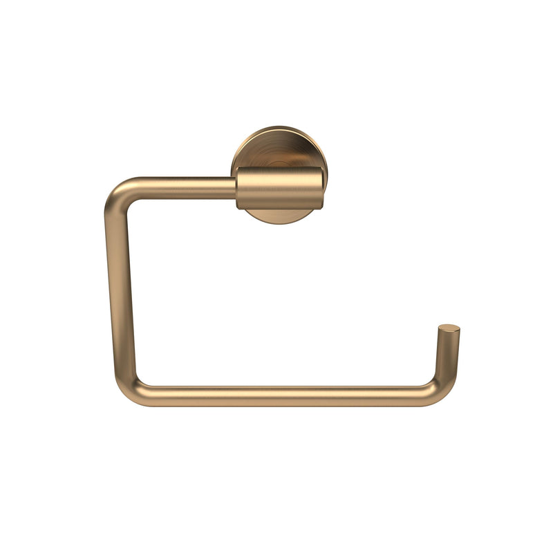 Amerock Arrondi 6-7/16 in (164 mm) Length Towel Ring in Brushed Bronze/Golden Champagne - 1 Pack - NewNest Australia