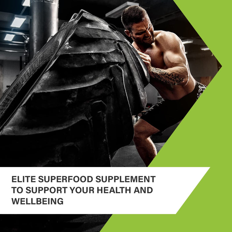 Super Greens Supplement Powder - Genetic Supplements - Reds & Greens Super Powder - Dried Fruit Powder - Vegan Supplements - Strawberry & Kiwi - 500g Strawberry Kiwi - NewNest Australia