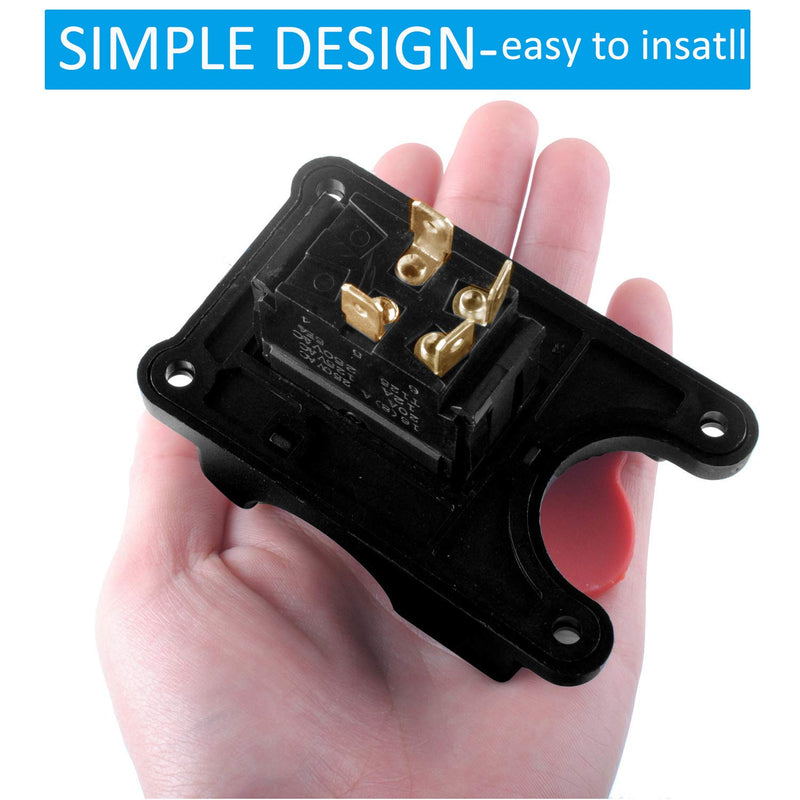 Table Saw Switch Replacement Compatible with Ryobi and Craftsman, Safety Power Tool Switch,Paddle On/Off Switch for Table Saw 120V/250V - NewNest Australia
