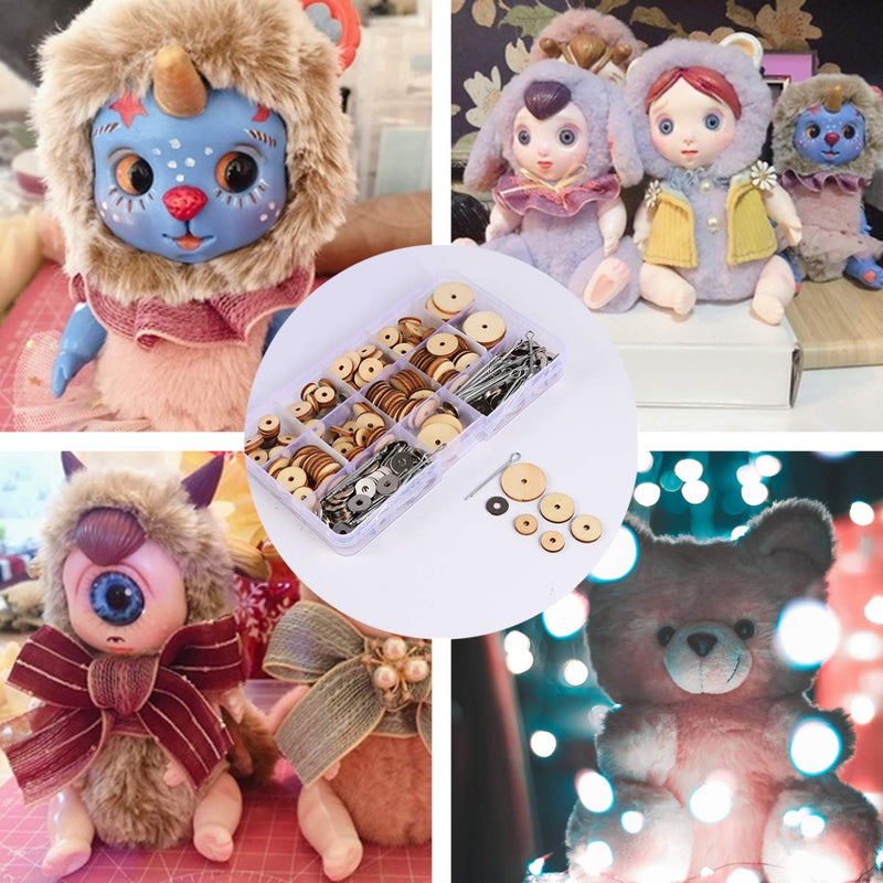 ARTIBETTER Doll Joints Doll Accessories for Teddy Bear Toys Doll Making Joints Doll DIY Material Scrapbook Crafts Doll Making Movable Joints - NewNest Australia