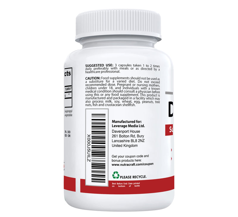 #1 D-Mannose Supplement | 1500mg per Serve to Support Bladder & Urinary Tract Health | No Preservatives or Fillers | Money Back Guarantee | 90 Vegetable Capsules - NewNest Australia