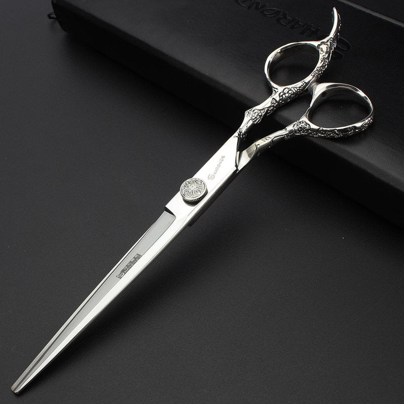 6/7-inch professional hair trimmer, stainless steel sharp hair trimmer and hairdresser specific scissors 7-inch cutting scissors - NewNest Australia
