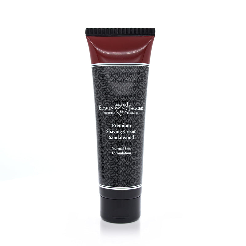 Edwin Jagger Premium Shaving Cream | Ideal for sensitive skin | Natural & Organic | Sandalwood 75ml - NewNest Australia