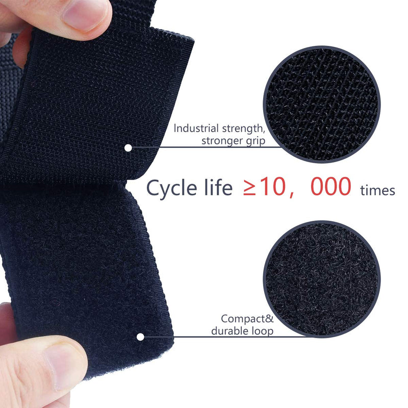 Heavy Duty Luggage Lashing Strap Holder for Bulky Item with Handle XL Tie Down Adjustable Strap Cinches Tight for a Secure Hold Max Load for 154 LBs Ideal for Bulky Items Traveling Black - NewNest Australia