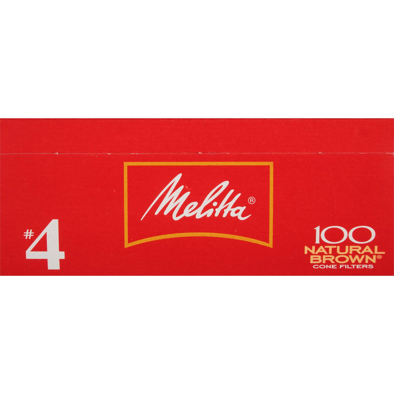 Melitta Super Premium No. 4 Coffee Paper Filter, No. 4 Cone Natural Brown - NewNest Australia