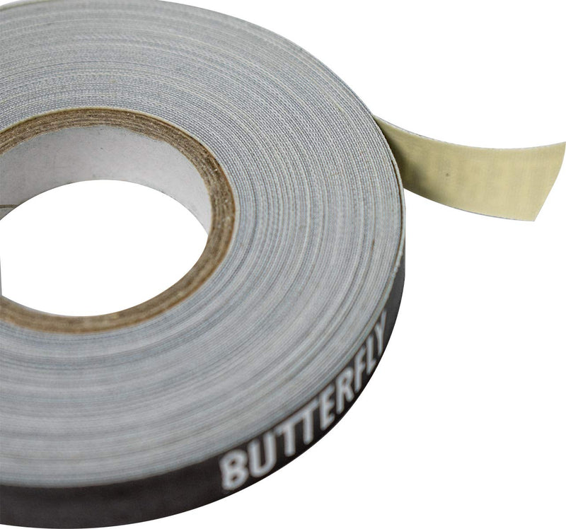 Butterfly Side Tape - 9 mm Width - Black and Magenta - Side Tape to Protect The Edges of Your Table Tennis/Ping Pong Paddles - Available in 1m (2 Rackets) 10m (20 Rackets) and 50m (100 Rackets) - NewNest Australia