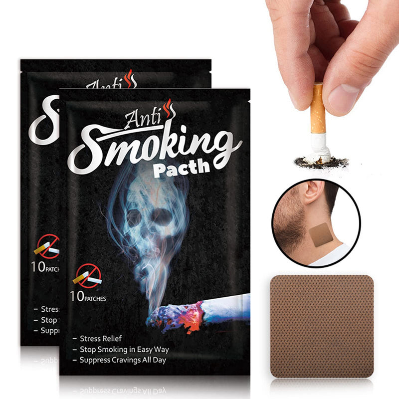 Nicotine Plasters, Pack Of 50 Smoking Cesson Plasters, Stress Relief, Anxiety, Reduce, Self-Adhesive Smoking Aid, Self-Adhesive Plasters For Cessation Of Smoking For People - NewNest Australia