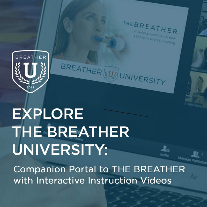 The Breather │ Natural Breathing Lung Recovery Exerciser Trainer for Drug-Free Respiratory Therapy │ Breathe Easier with Stronger Lungs │ FSA/HSA Eligible - NewNest Australia
