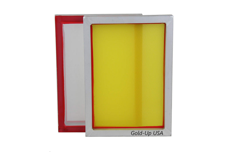Aluminum Screen Printing Screens, Size 10 x 14 Inch Pre-Stretched Silk Screen Frame (110 White Mesh) 110 White Mesh - NewNest Australia