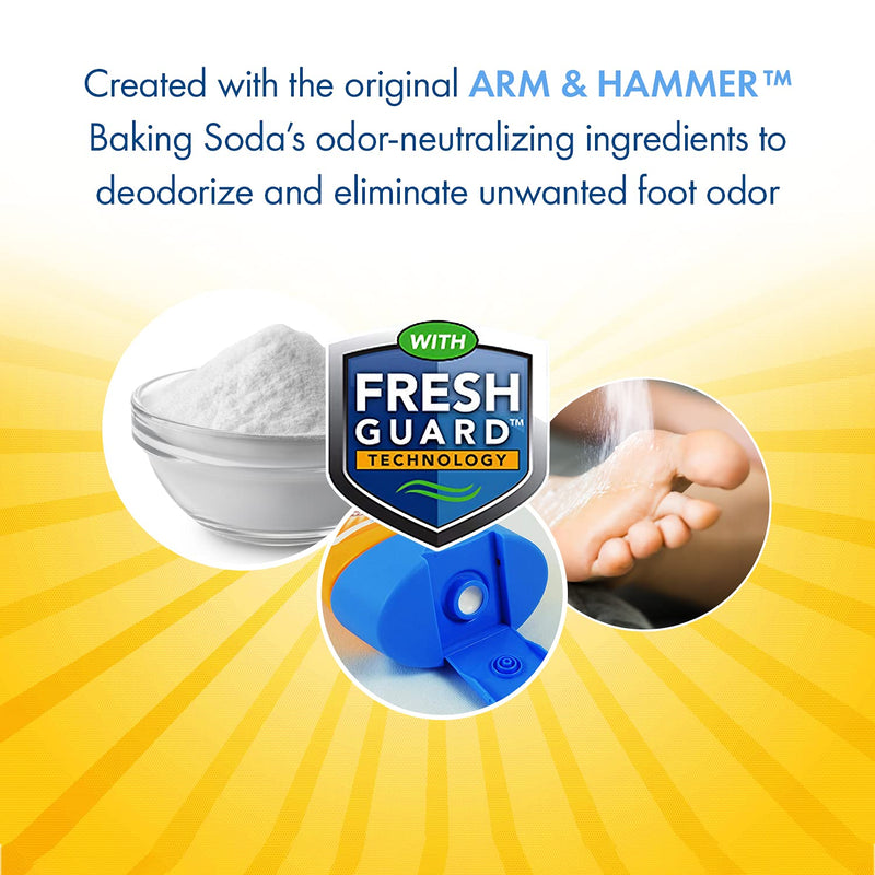 Arm & Hammer Foot Powder for Shoes & Feet, Talc-Free Odor & Moisture Control for Men & Women, 7 oz (1 Pack) 7 Ounce (Pack of 1) - NewNest Australia