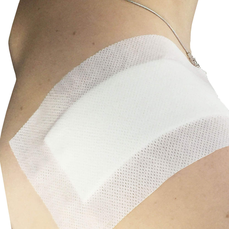 Pack of 25 Adhesive Wound Dressings - Suitable for cuts and grazes, Diabetic Leg ulcers, Venous Leg ulcers, Pressure Sores (100mmx200mm) 100mmx200mm - NewNest Australia