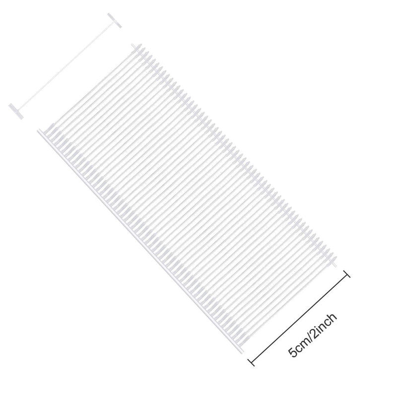 2 inch Standard Tagging Gun Fasteners, BS ONE 5000pcs Clothing Tag Barbs Attachments Price Label for All Standard Price Tag Gun 5000 2 inch Barbs - NewNest Australia