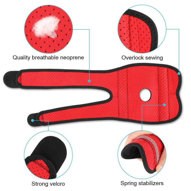 Elbow Brace for Tendonitis, Adjustable Elbow Support with Dual-Spring Stabiliser, Breathable Elbow Strap for Golfers Elbow, Tennis Elbow, Arthritis, Sports Injury and Provides Support Elbow Brace With Splints - NewNest Australia