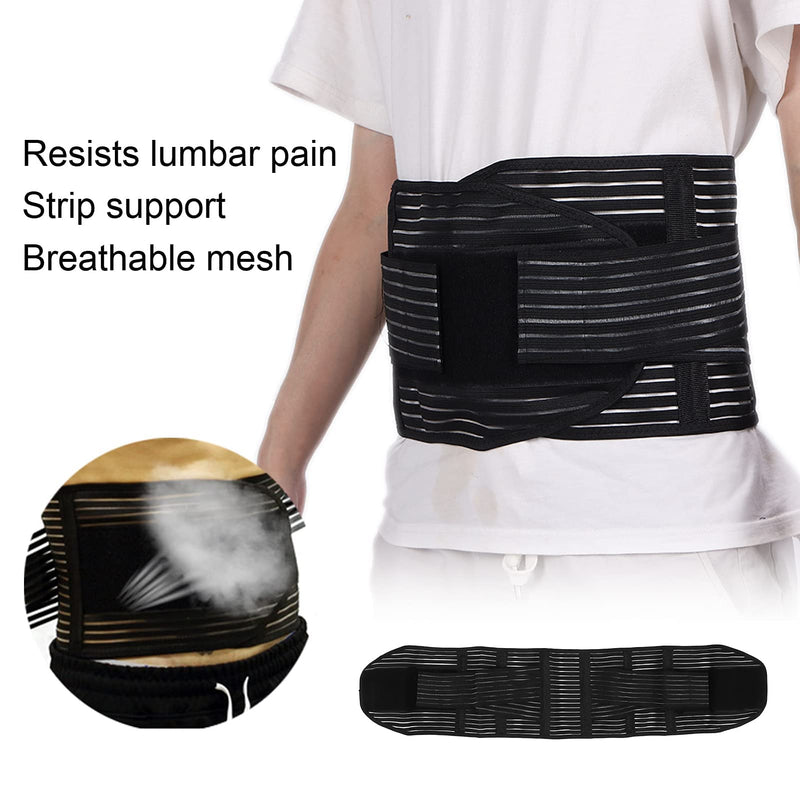 Back Support, Breathable Waist Belt For Lower Back, Tight Adjustable Lumbar Support For Sciatica, Herniated Disc, Scoliosis Back Pain Relief, Heavy Lifting (Medium) - NewNest Australia