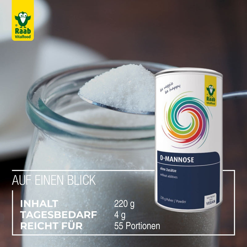 Raab Vitalfood D-Manose 220g - NewNest Australia