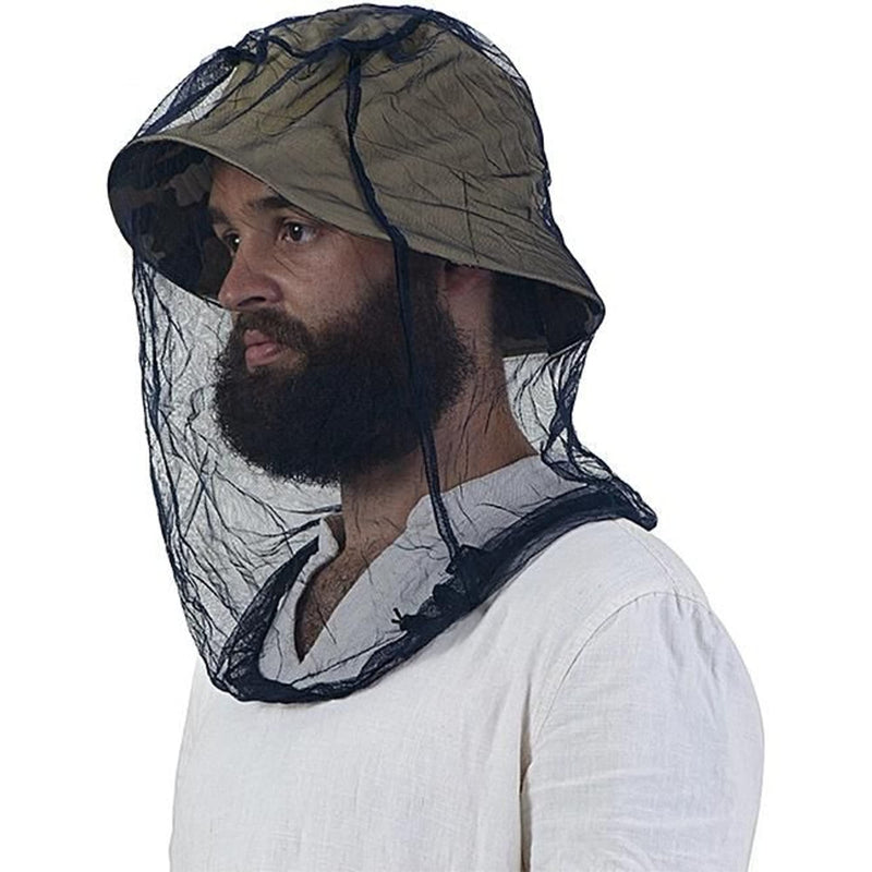 LUPO head net, insect net, face net, protects against mosquitoes, insects, mosquitoes, beetles, bee mosquitoes, green - NewNest Australia