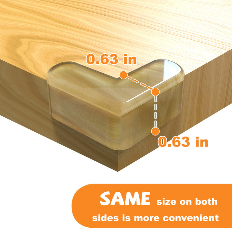Corner Protector for Baby, Protectors Guards - Furniture Corner Guard & Edge Safety Bumpers - Baby Proof Bumper & Cushion to Cover Sharp Furniture & Table Edges - Clear and Transparent - (12 Pack) 12 - NewNest Australia
