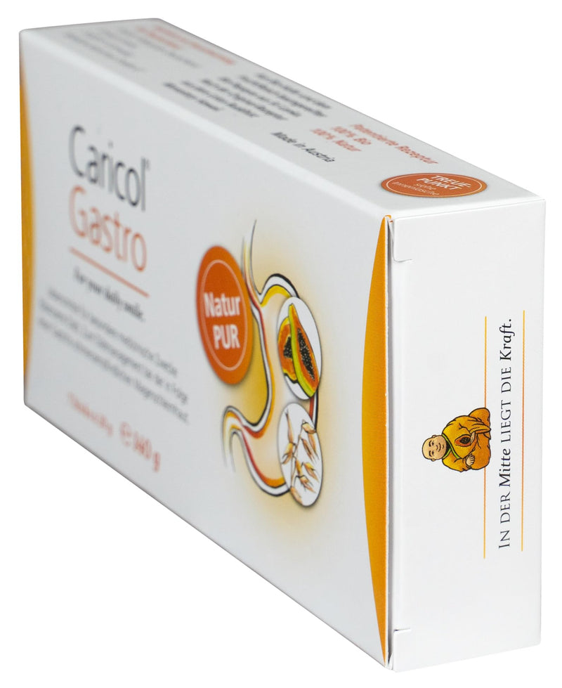 Caricol Gastro | 100% natural product | Support for the gastric mucosa | With the power of papaya & biotin | With Papain | 7 sticks of 20g each - NewNest Australia