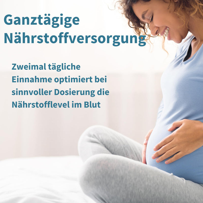 Pregnancy vitamins - 23 vegan nutrients for pregnancy & postpartum, with folic acid as folate & compatible iron, 60 tablets, from Igennus - NewNest Australia