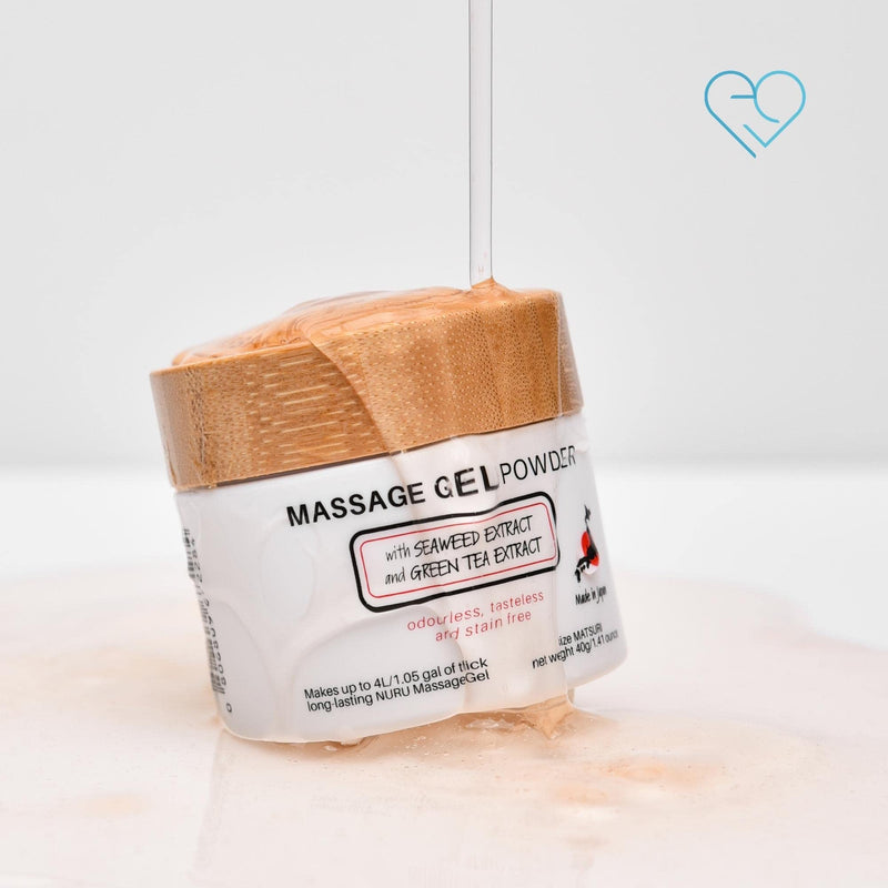 Massage Gel Therapy Powder 200 g | Seaweed & Green Tea | Made in Japan | Paraben & Glycerin Free | Makes 20 liters - NewNest Australia