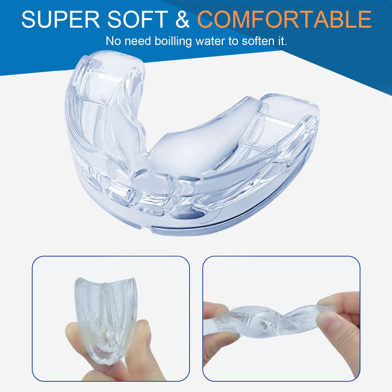 Anti-snoring splint, snoring stopper mouthpiece, effective bite splints, night splint against teeth grinding and snoring for men and women - NewNest Australia
