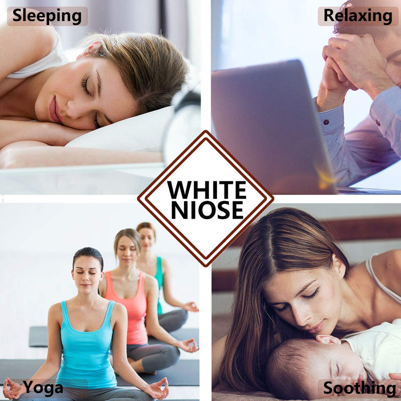 Magicteam Sound Machines White Noise Machine with 20 Non Looping Natural Soothing Sounds and Memory Function 32 Levels of Volume Sleep Sound Timer Therapy for Baby Kids Adults 1 Count (Pack of 1) - NewNest Australia