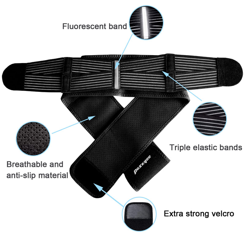 Sacroiliac Hip Belt for Women and Men - That Alleviate Sciatic, Pelvic, Lower Back and Leg Pain, Stabilize SI Joint, Anti-Slip and Pilling-Resistant - NewNest Australia