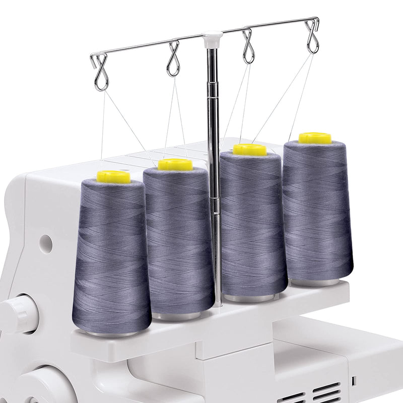 Tortoise 4 Cones of 3000 Yards Each Spool Thread for Sewing All Purpose Sewing Thread 100% Polyester Thread for Serger Overlock Quilting Sewing Machine 40S/2 Army Green - NewNest Australia
