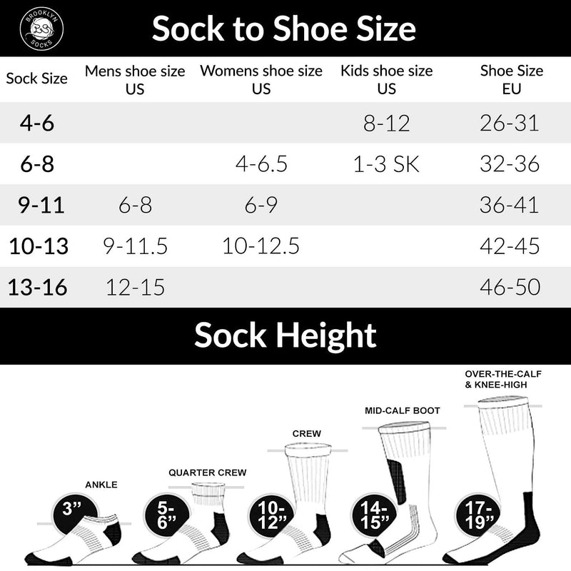 Big and Tall Diabetic Neuropathy Cotton Socks, King Size Mens Athletic Crew and Quarter Socks (Size: 13-16) (Black, 3) Black - NewNest Australia