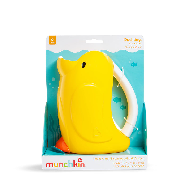 Munchkin Duckling Bath Rinser, Yellow - NewNest Australia