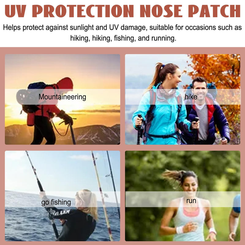 Sun nose plaster, UV nose protection outdoor, outdoor nose skin patch, nose plaster outdoor, sun protection nose, nose sun protection nose protection, UV protection nose plaster for men and women sports tanning - NewNest Australia