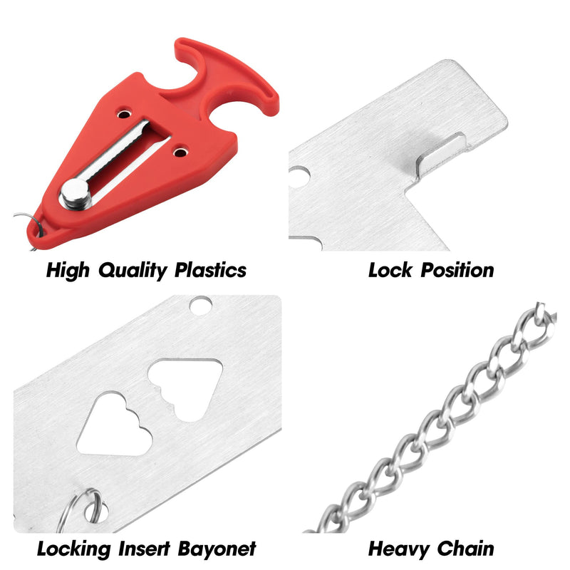 Portable Door Lock Home Security Door Locker Travel Lockdown Locks for Additional Safety and Privacy Perfect for Traveling Hotel Home Apartment College Locker002 - NewNest Australia