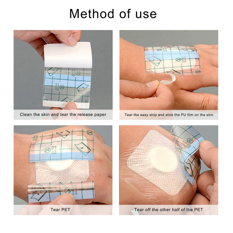 Second Skin Tattoo Aftercare Waterproof Bandage Transparent Stretch Skin Tape, Tattoo Film, Clear Second Skin Protection for Tattoo Aftercare, Recovery(15cm x 2m) - NewNest Australia