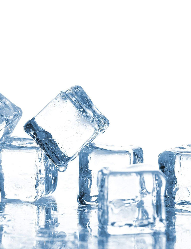 DomeStar Clear Fake Ice Cubes, 20 PCS 0.8" Plastic Ice Cubes Acrylic Clear Ice Rock Diamond Crystals Square Fake Ice Cubes Display for Home Decoration Wedding Centerpiece Vase Fillers 0.8 inch - NewNest Australia