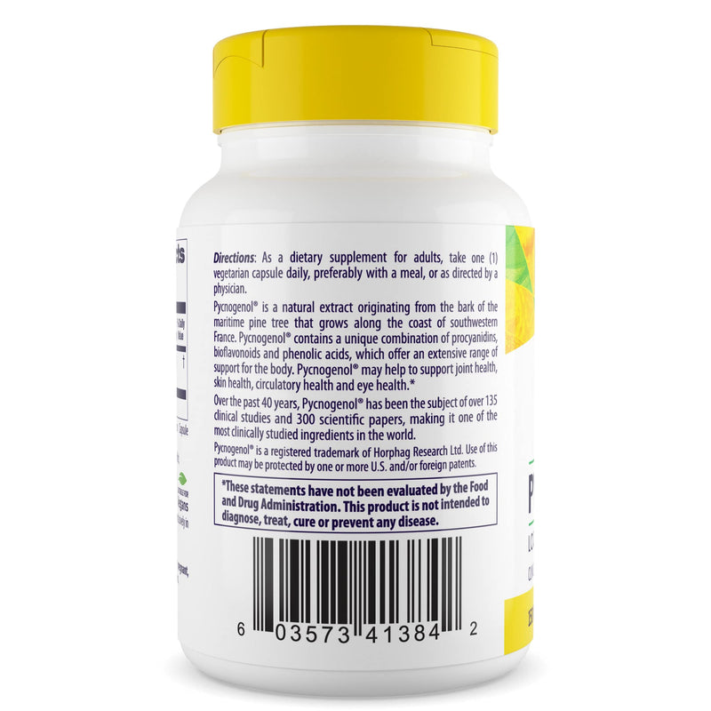 Healthy Origins Pycnogenol (Nature's Super Antioxidant) 150 mg, 30 Count 30 Count (Pack of 1) - NewNest Australia